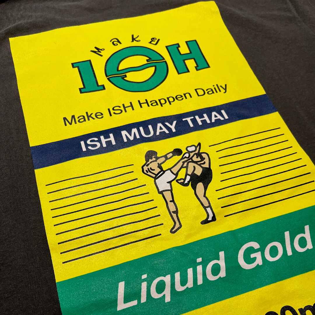X-ISH Liquid Gold Graphic Tee